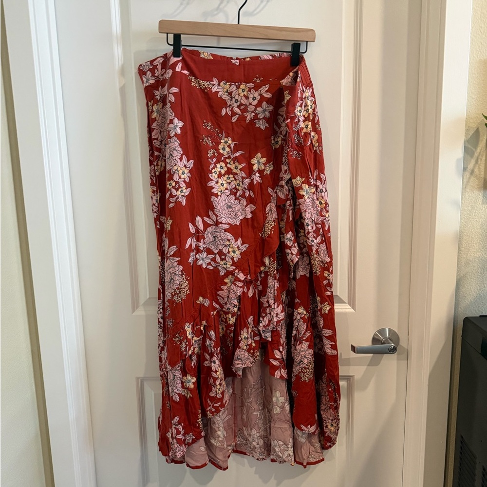 Torrid Ruffled Maxi Skirt Size 3 New with Tags